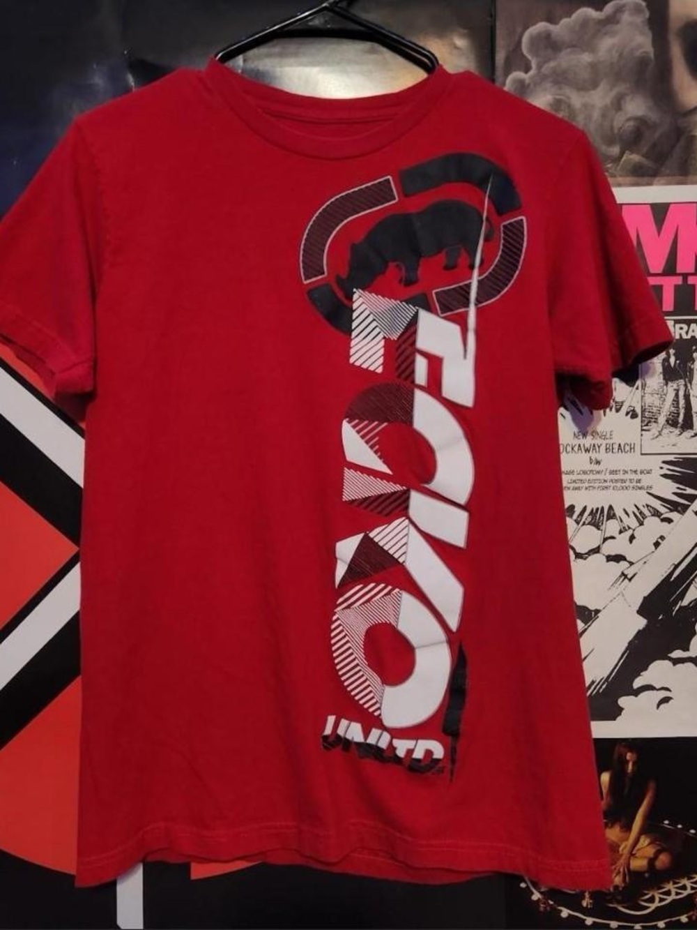 Y2k cyber grunge style Ecko unltd shirt